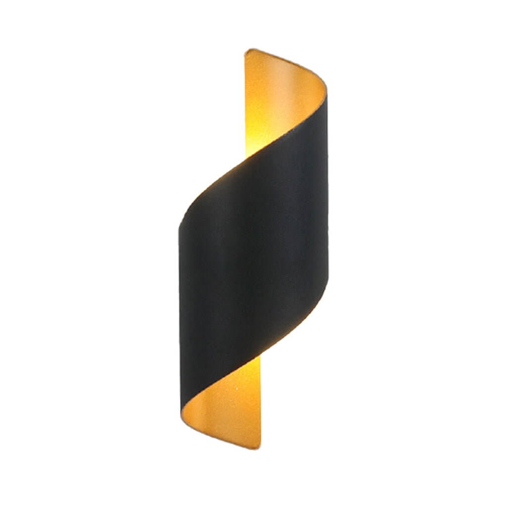 Modern Spiral Wall Light Dual-Sided Lighting LED Waterproof Light