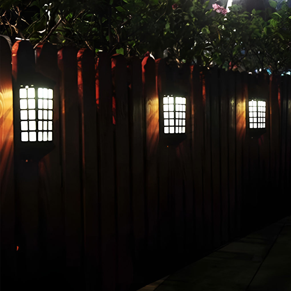 Solar Light Outdoor Wall LED Modern Coffee Outdoor Light