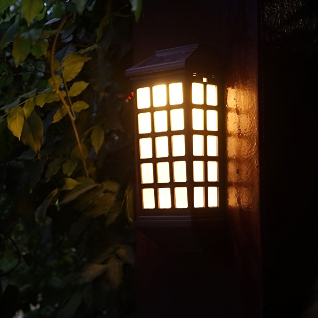 Solar Light Outdoor Wall LED Modern Coffee Outdoor Light