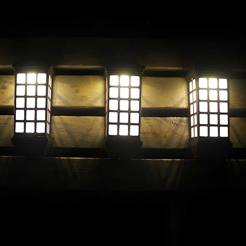 Solar Light Outdoor Wall LED Modern Coffee Outdoor Light