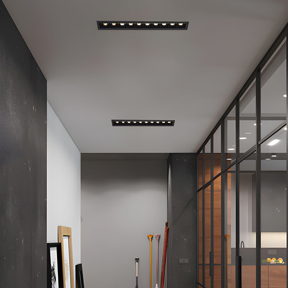 Recessed Ceiling Spot Lights Modern LED Linear Recessed Light