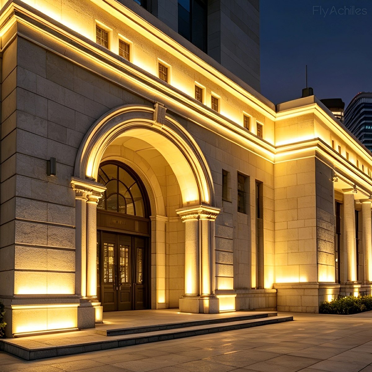 Waterproof LED Wall Washer Light DC24V – Outdoor Architectural Facade Lighting