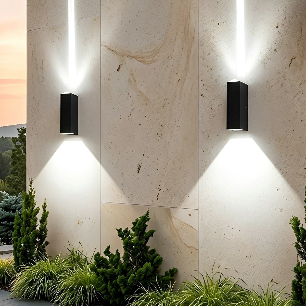 Waterproof Up and Down LED Outdoor Wall Light Spotlight