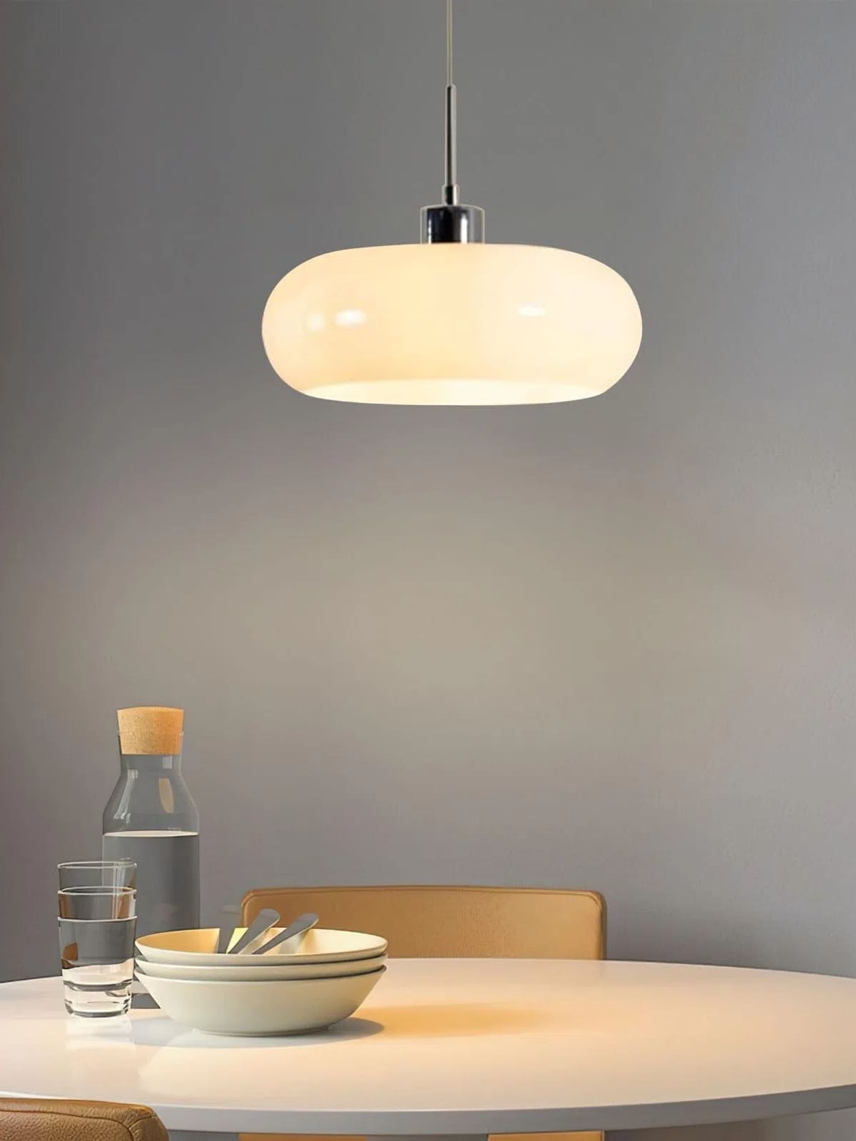 Nordic Metal Bauhaus Glass Pendant Lamp