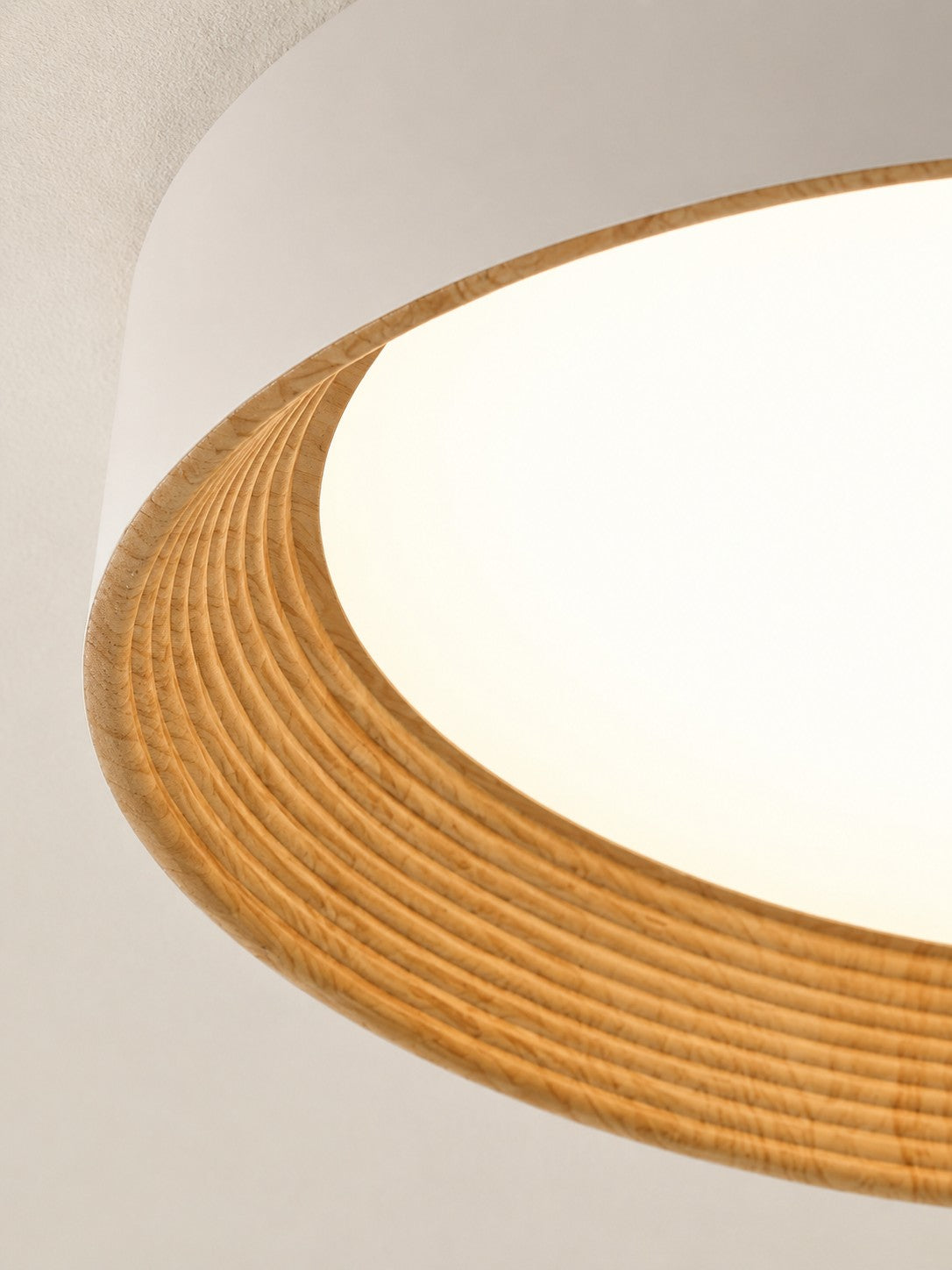 Minimalist Round Round Flush Mount Ceiling Light for Bedrooms or Living Room