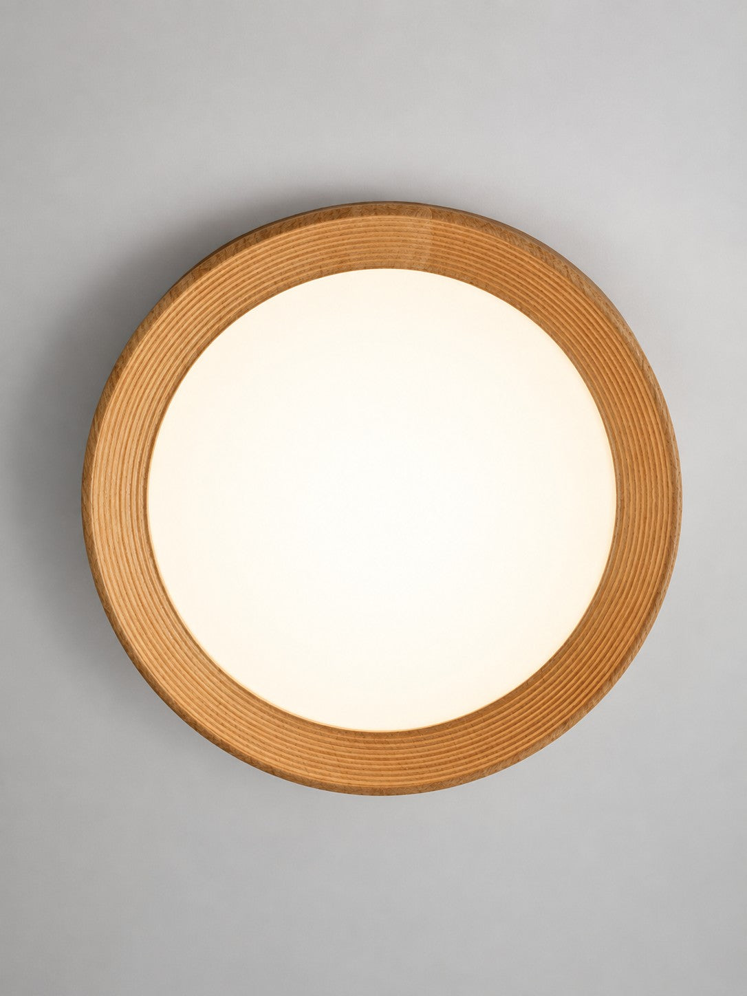Minimalist Round Round Flush Mount Ceiling Light for Bedrooms or Living Room