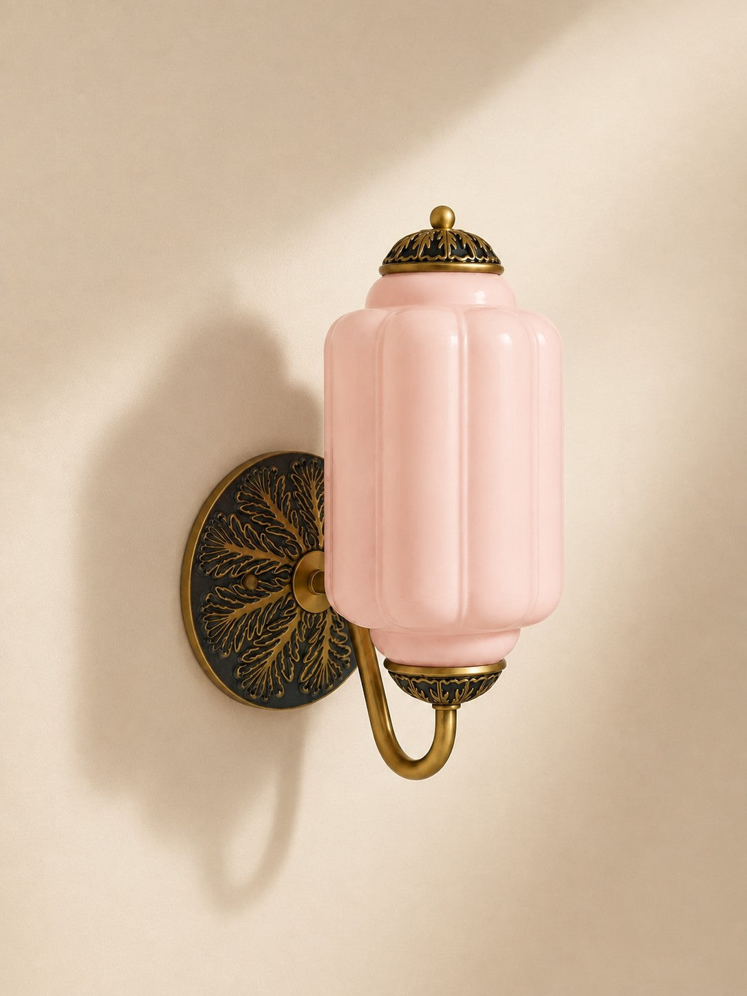 Vintage Milk Glass Sconce Bedside Hallway Eloise Wall Sconce