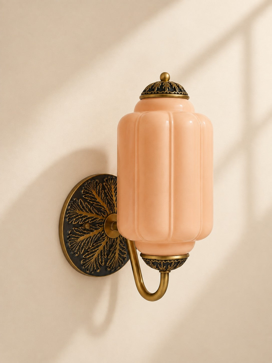 Vintage Milk Glass Sconce Bedside Hallway Eloise Wall Sconce