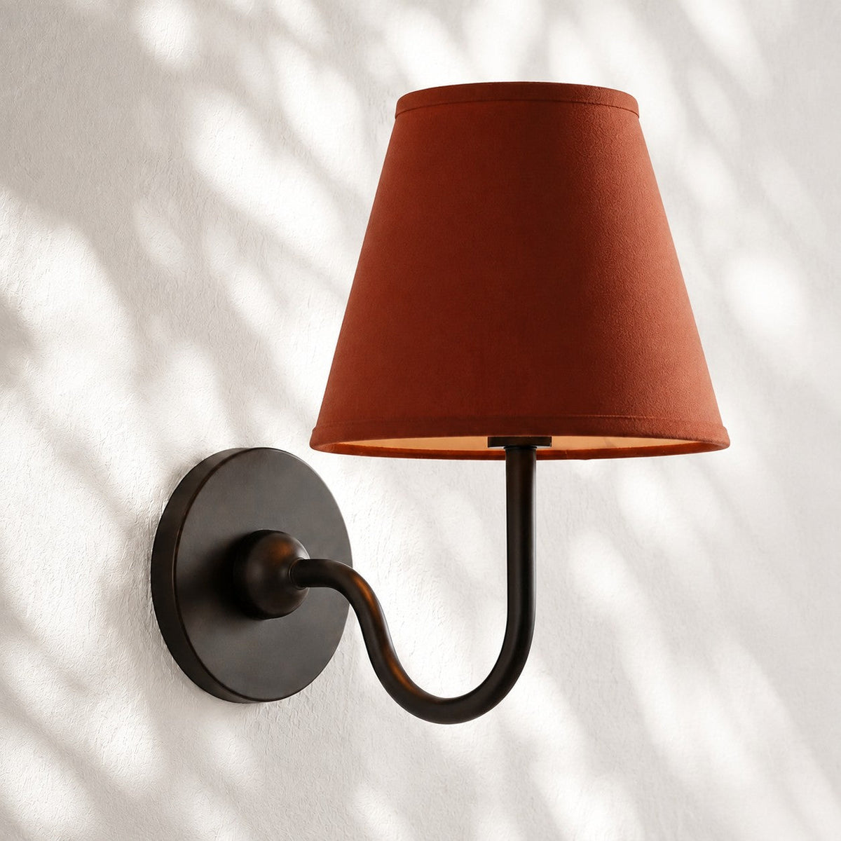 Fabric Shade Wall Sconce with Drum Shade - Classic Pleated Sconce Light