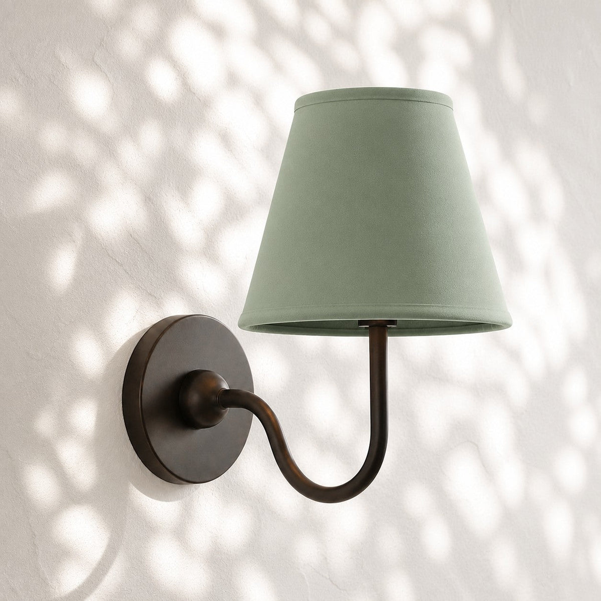Fabric Shade Wall Sconce with Drum Shade - Classic Pleated Sconce Light