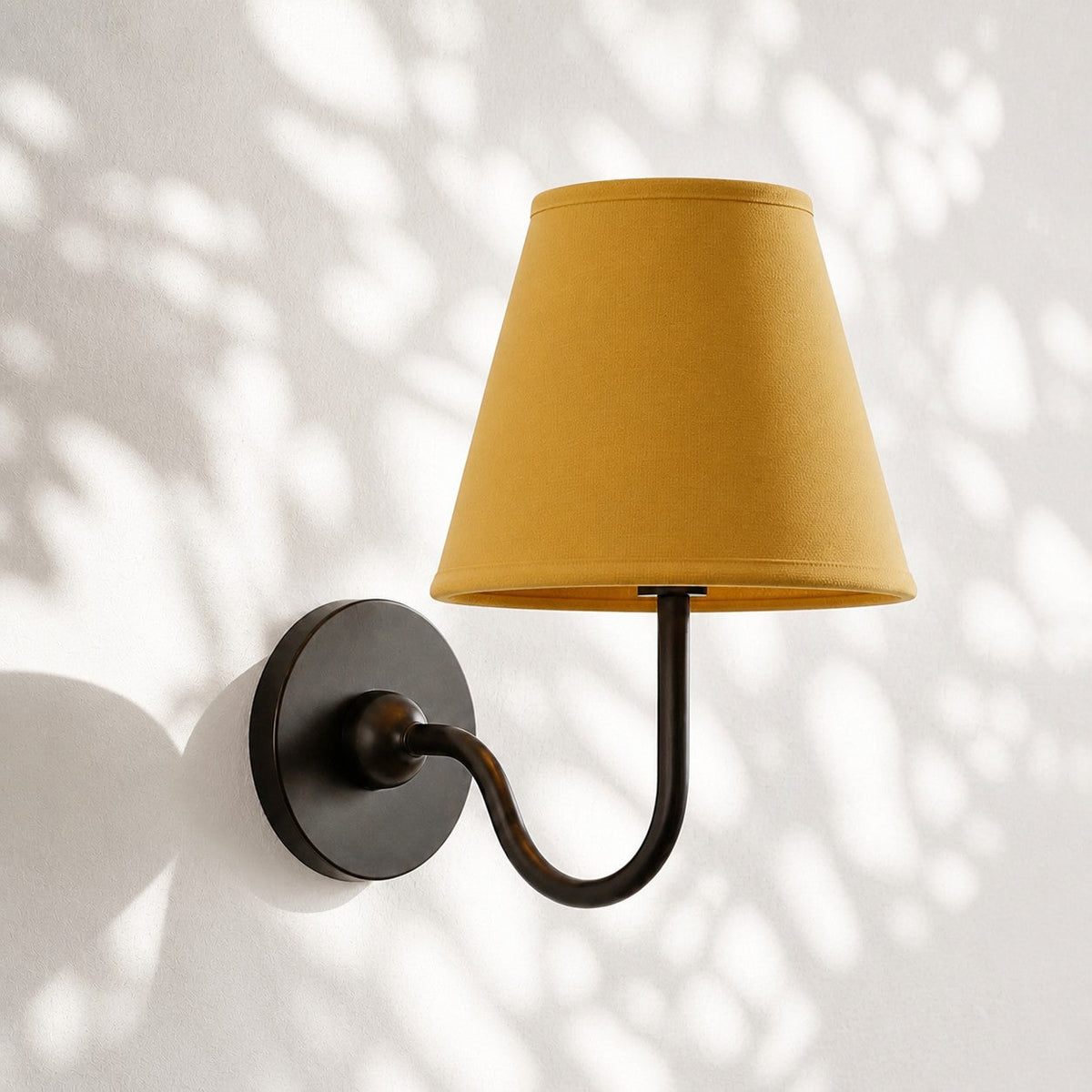 Fabric Shade Wall Sconce with Drum Shade - Classic Pleated Sconce Light