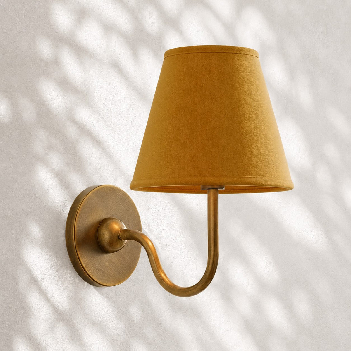 Fabric Shade Wall Sconce with Drum Shade - Classic Pleated Sconce Light
