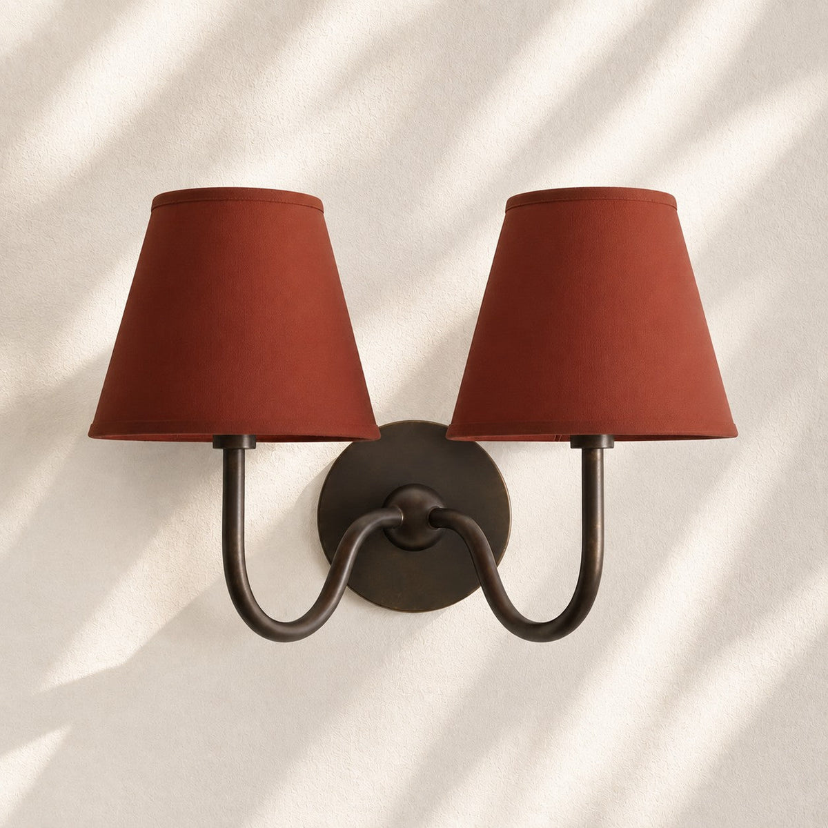 Fabric Shade Wall Sconce with Drum Shade - Classic Pleated Sconce Light