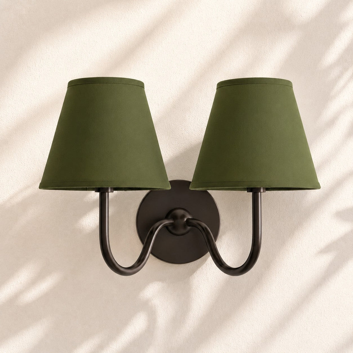 Fabric Shade Wall Sconce with Drum Shade - Classic Pleated Sconce Light
