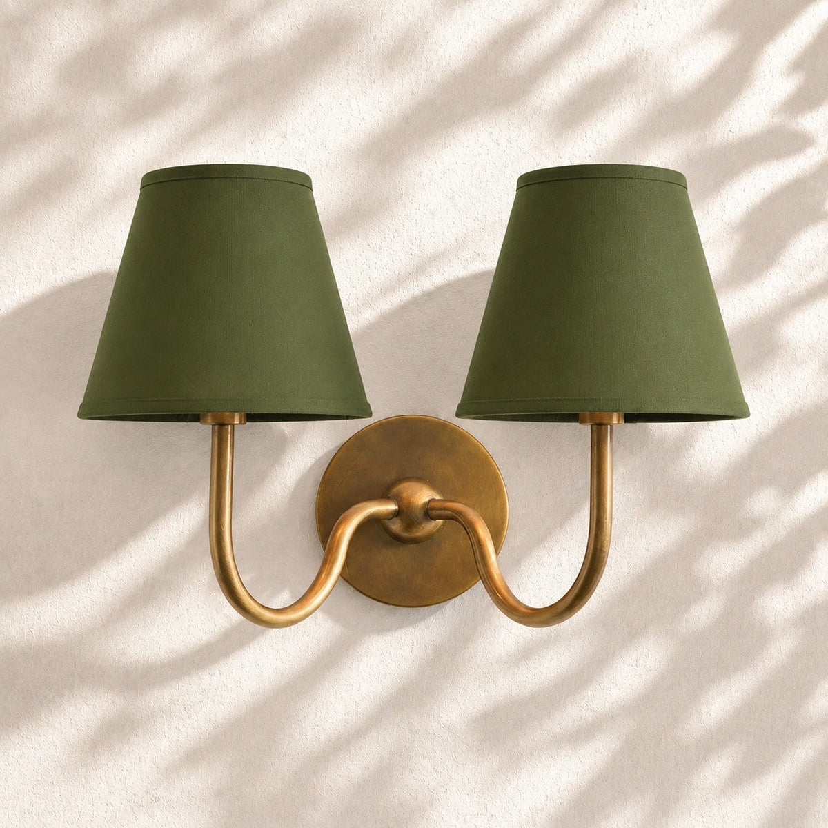 Fabric Shade Wall Sconce with Drum Shade - Classic Pleated Sconce Light