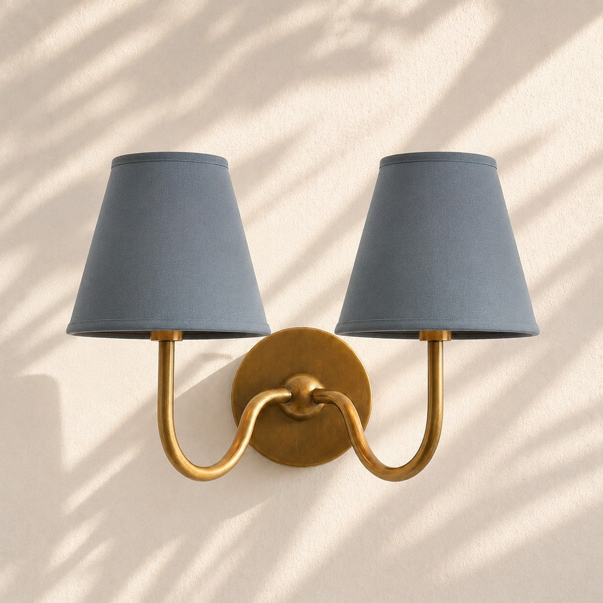Fabric Shade Wall Sconce with Drum Shade - Classic Pleated Sconce Light