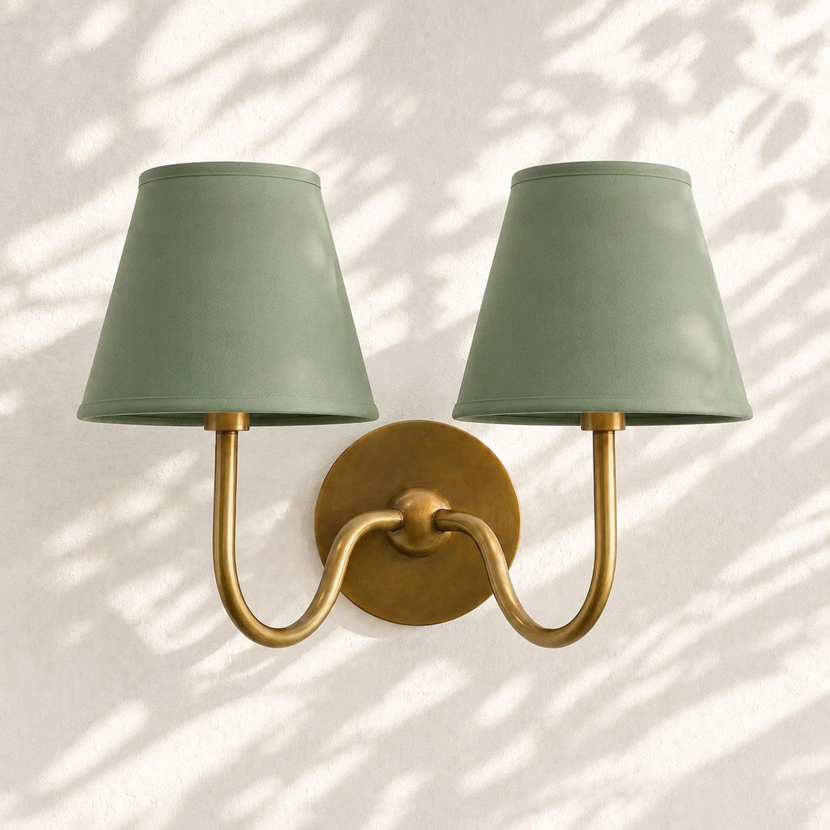 Fabric Shade Wall Sconce with Drum Shade - Classic Pleated Sconce Light
