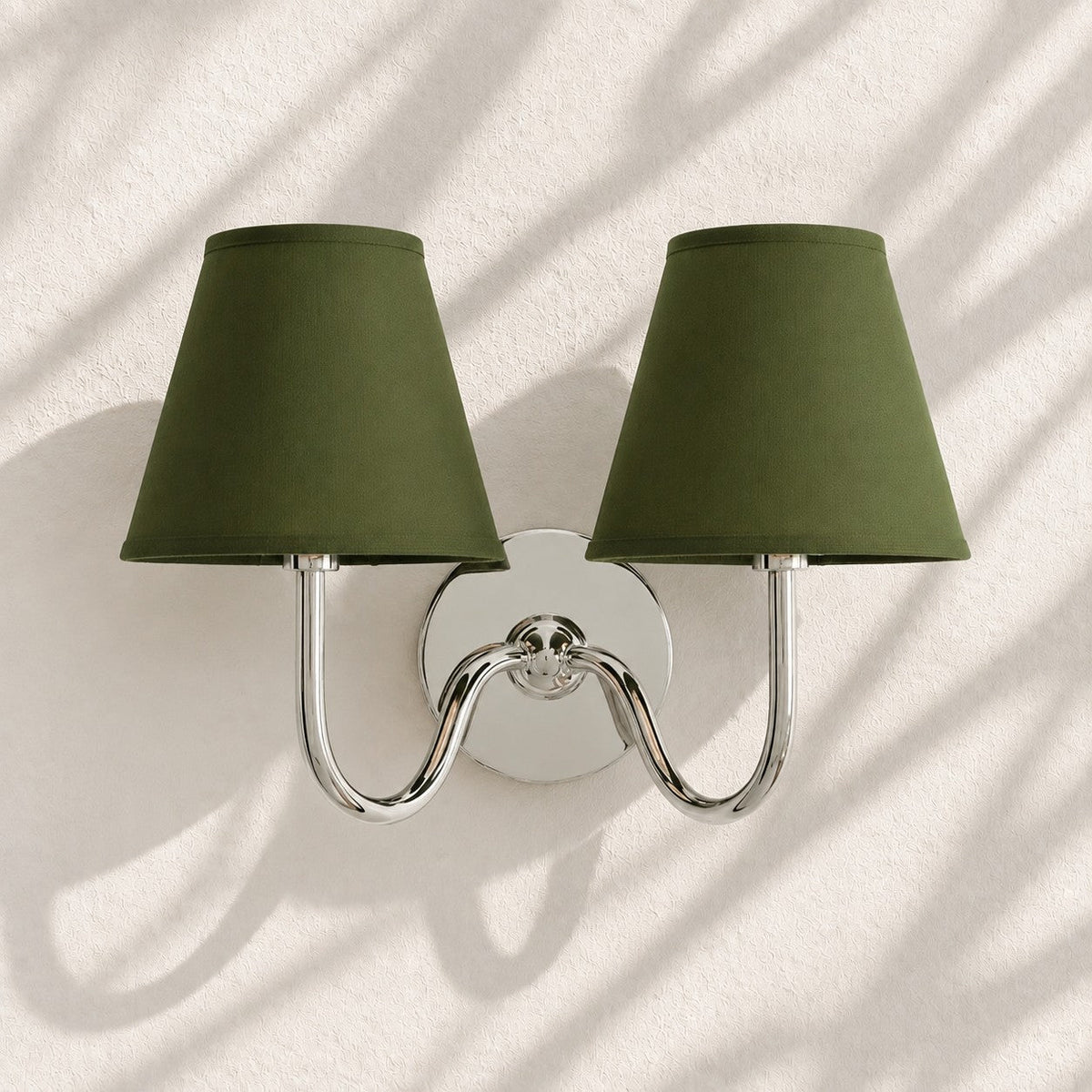 Fabric Shade Wall Sconce with Drum Shade - Classic Pleated Sconce Light