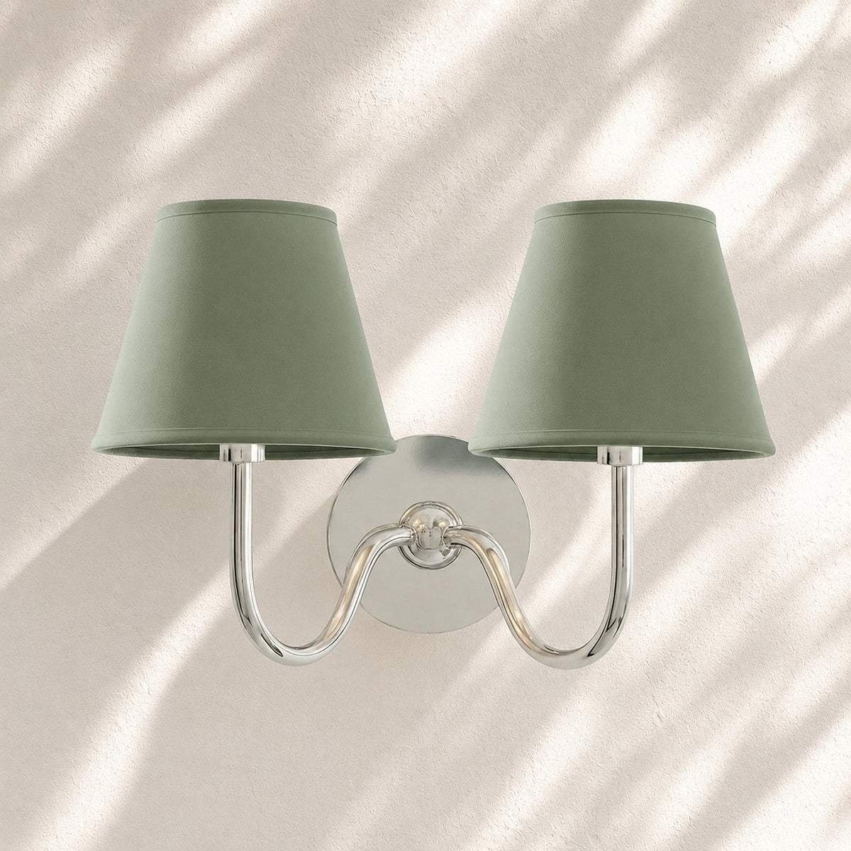 Fabric Shade Wall Sconce with Drum Shade - Classic Pleated Sconce Light