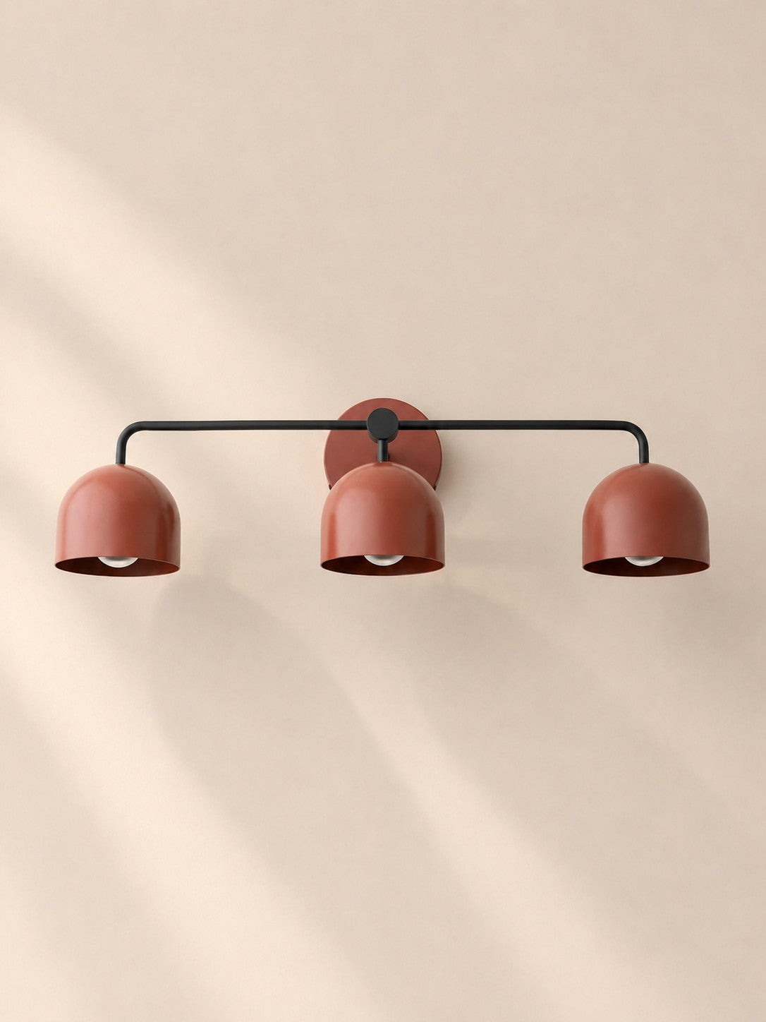 Dome Farmhouse Vanity Wall Sconce – Rustic Bathroom colorful Vanity Light Fixture