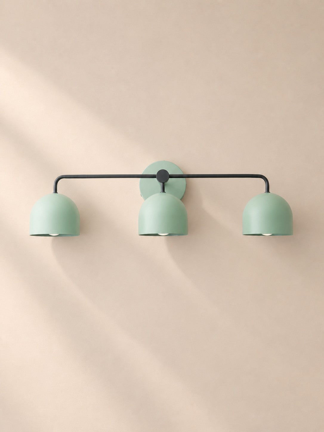 Dome Farmhouse Vanity Wall Sconce – Rustic Bathroom colorful Vanity Light Fixture