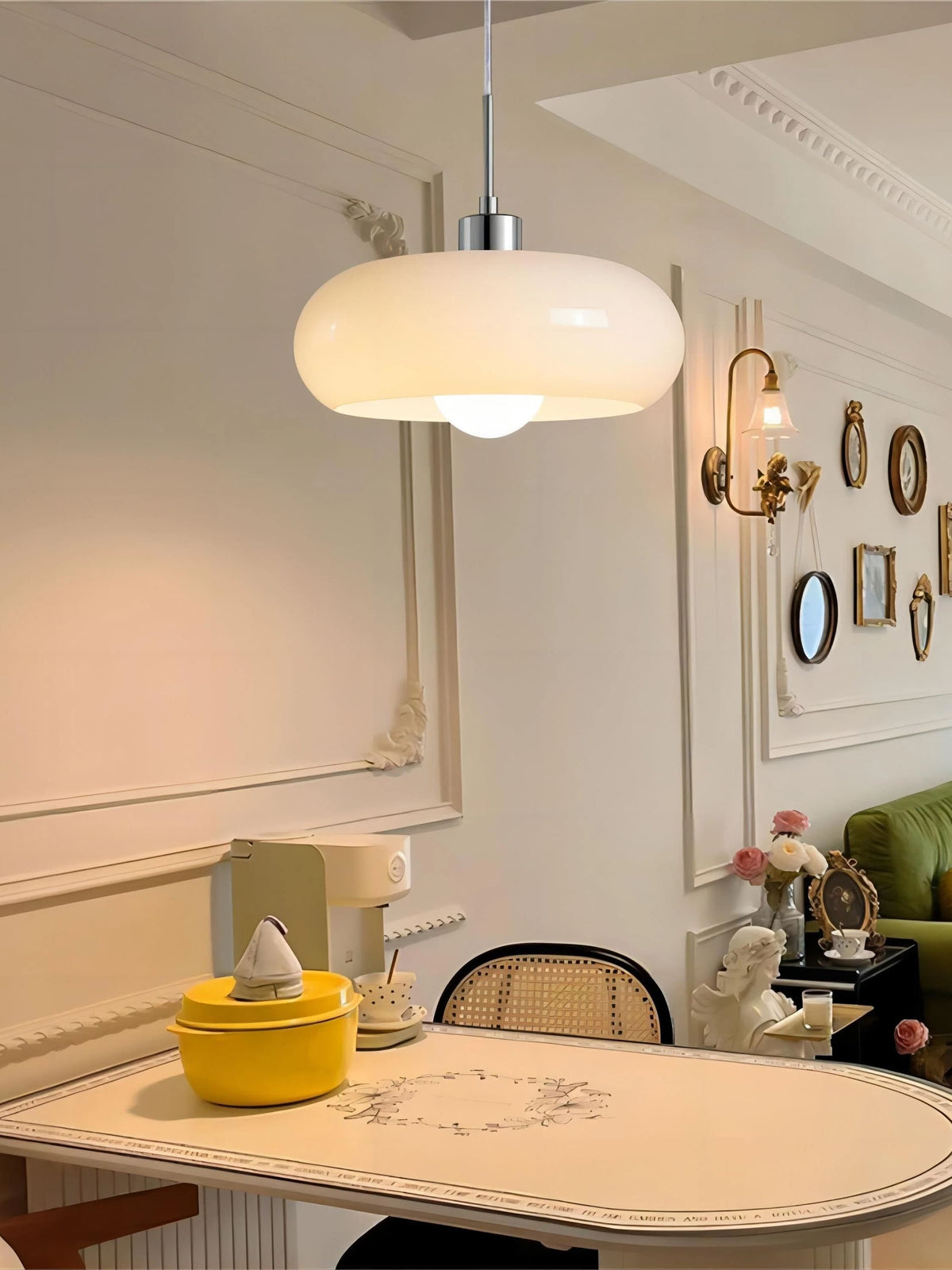 Nordic Metal Bauhaus Glass Pendant Lamp