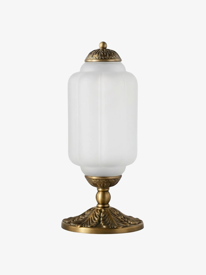 Vintage Glass Table Lamp