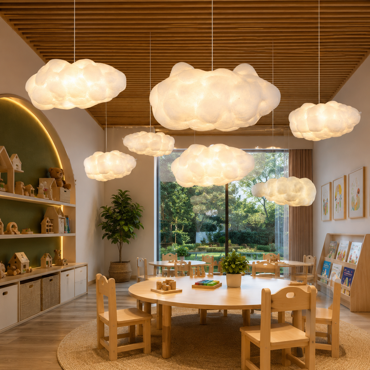 Cloud like Pendant Light Modern Art Design Ceiling Light