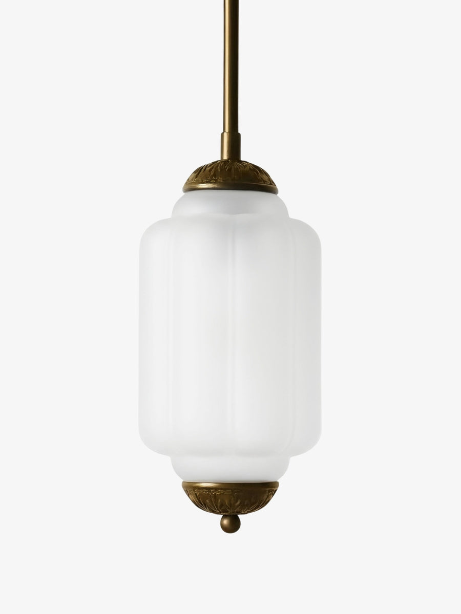 Vintage Glass Pendant Lamp