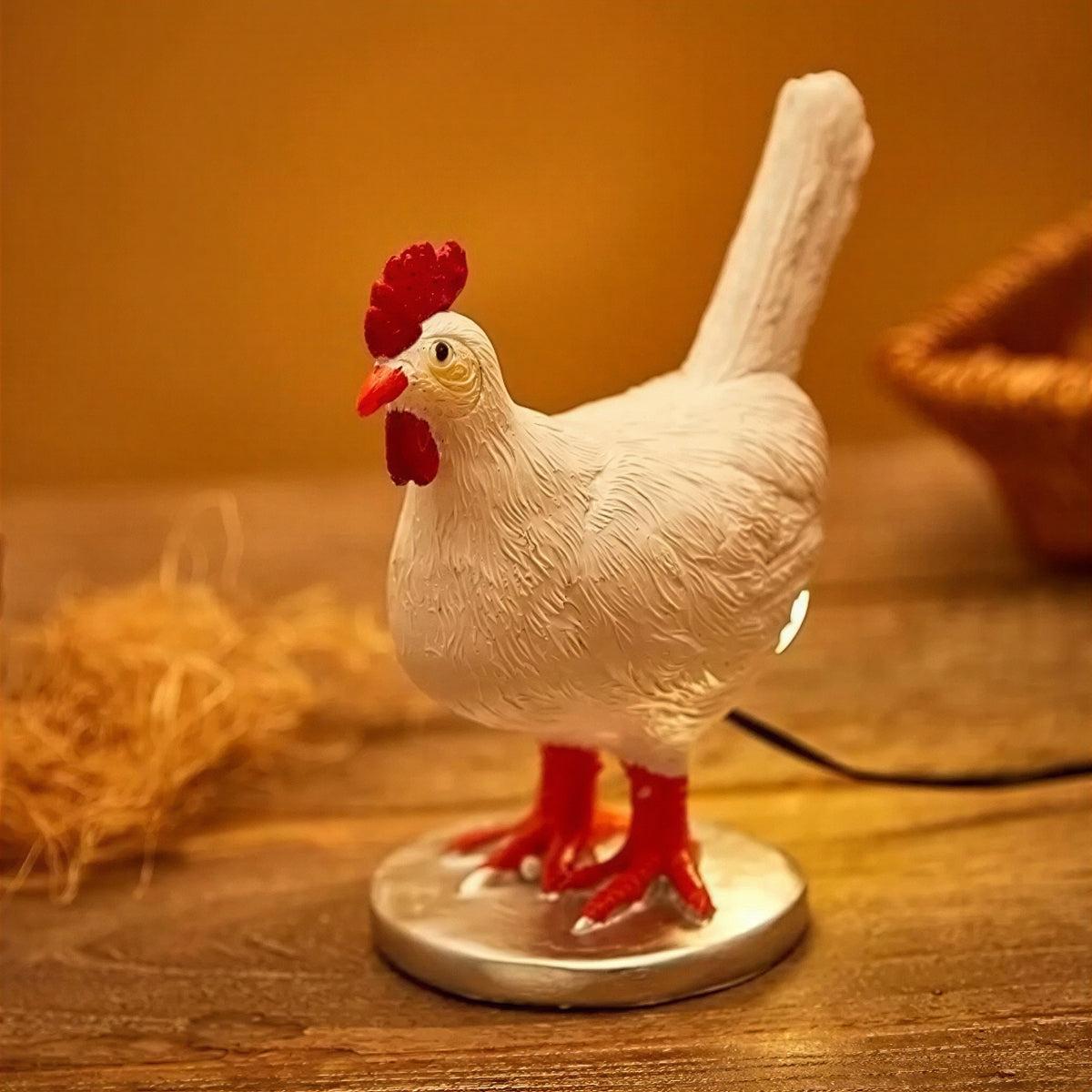 3D Decorative Chicken Night Light Desk Lamp