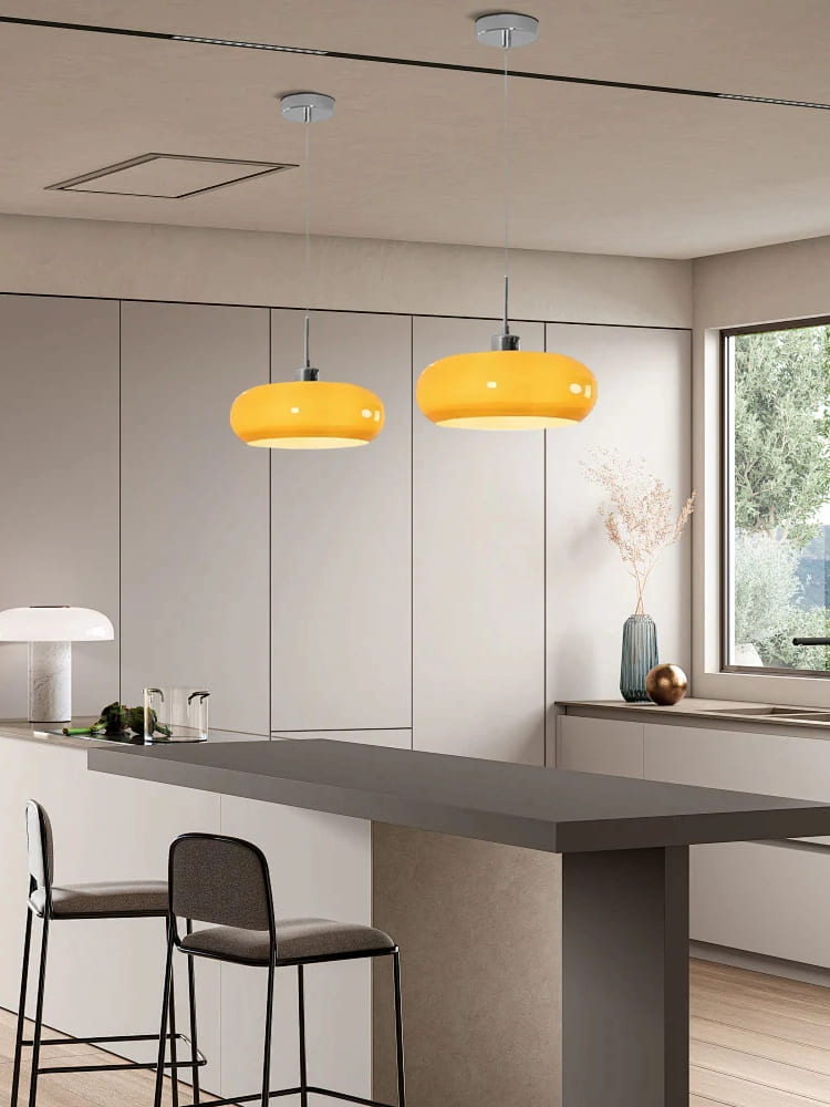 Nordic Metal Bauhaus Glass Pendant Lamp