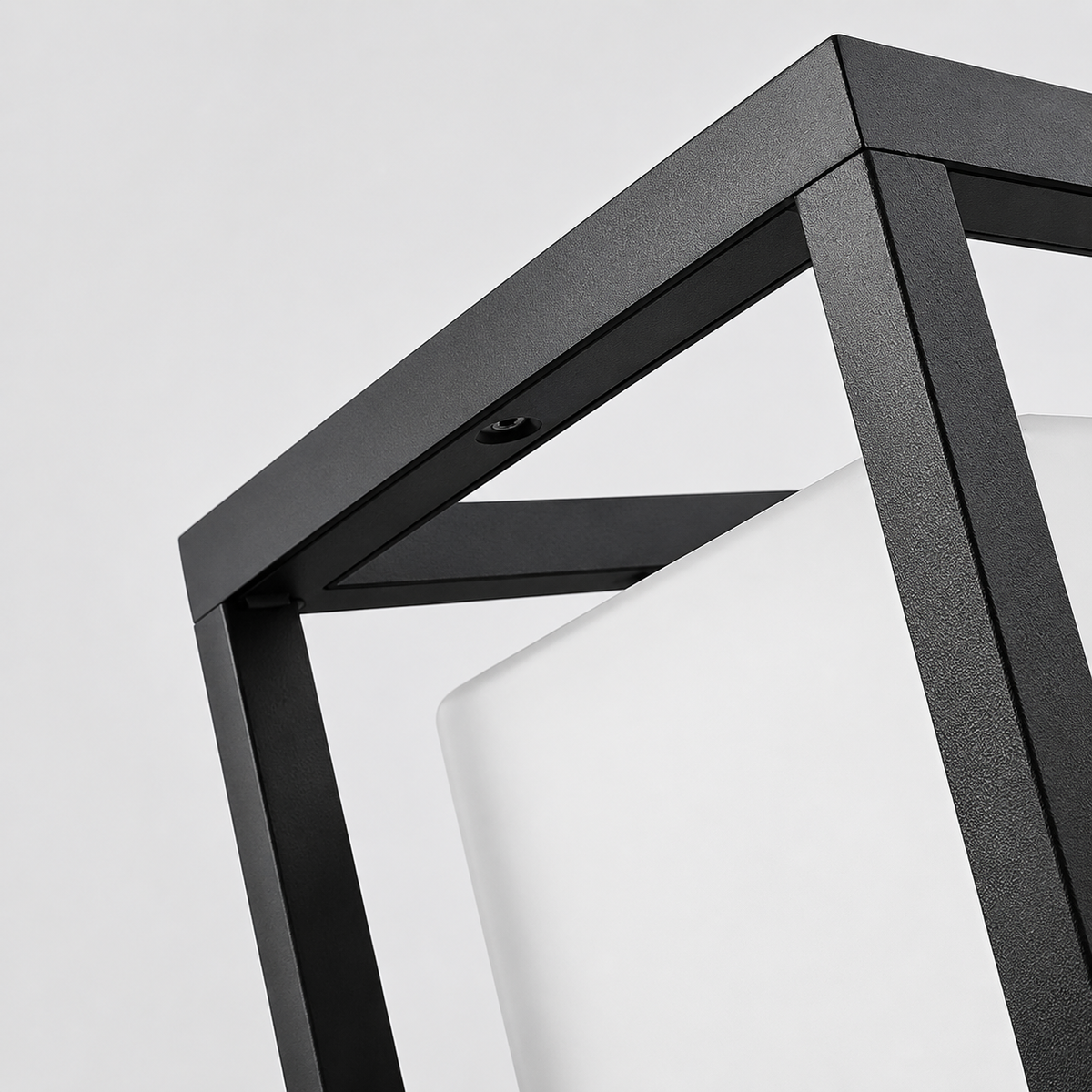 Garden Pedestal Lights Minimalist Square Waterproof LED Light