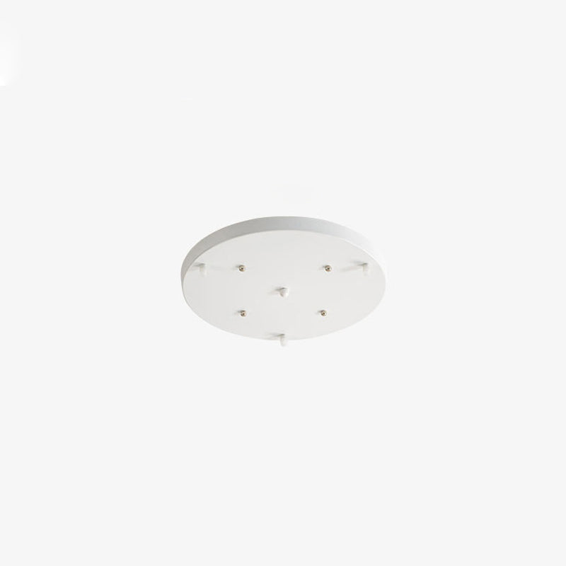 Modern Minimalist Shaped Glass 1-Light Cloud Suspension Pendant Light for Living Room