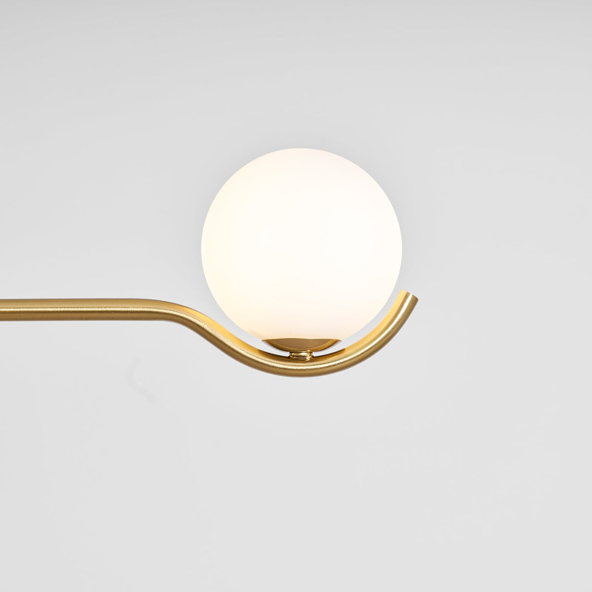 White Bubble Design Glass Pendant Light