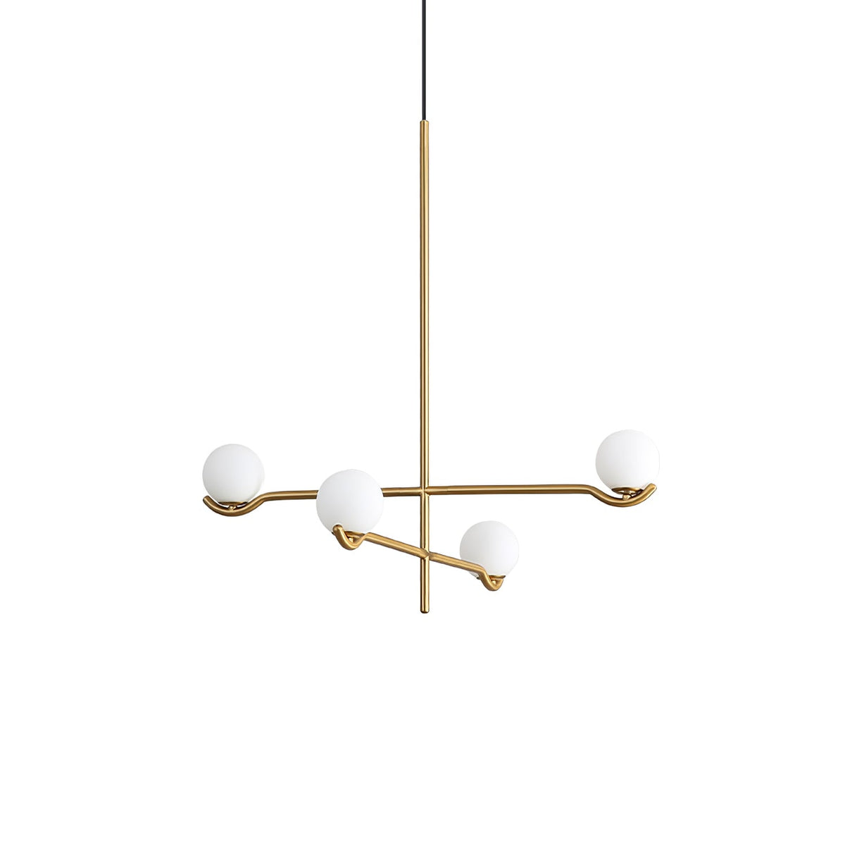White Bubble Design Glass Pendant Light