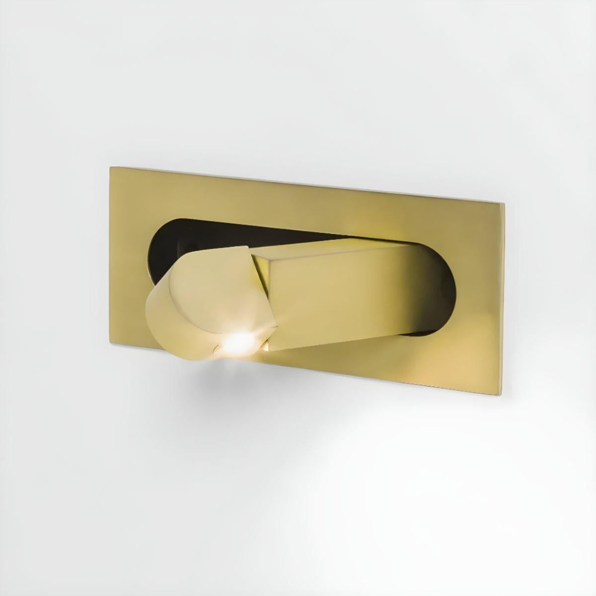 Bedside Reading Light With Embedded Adjustable Head