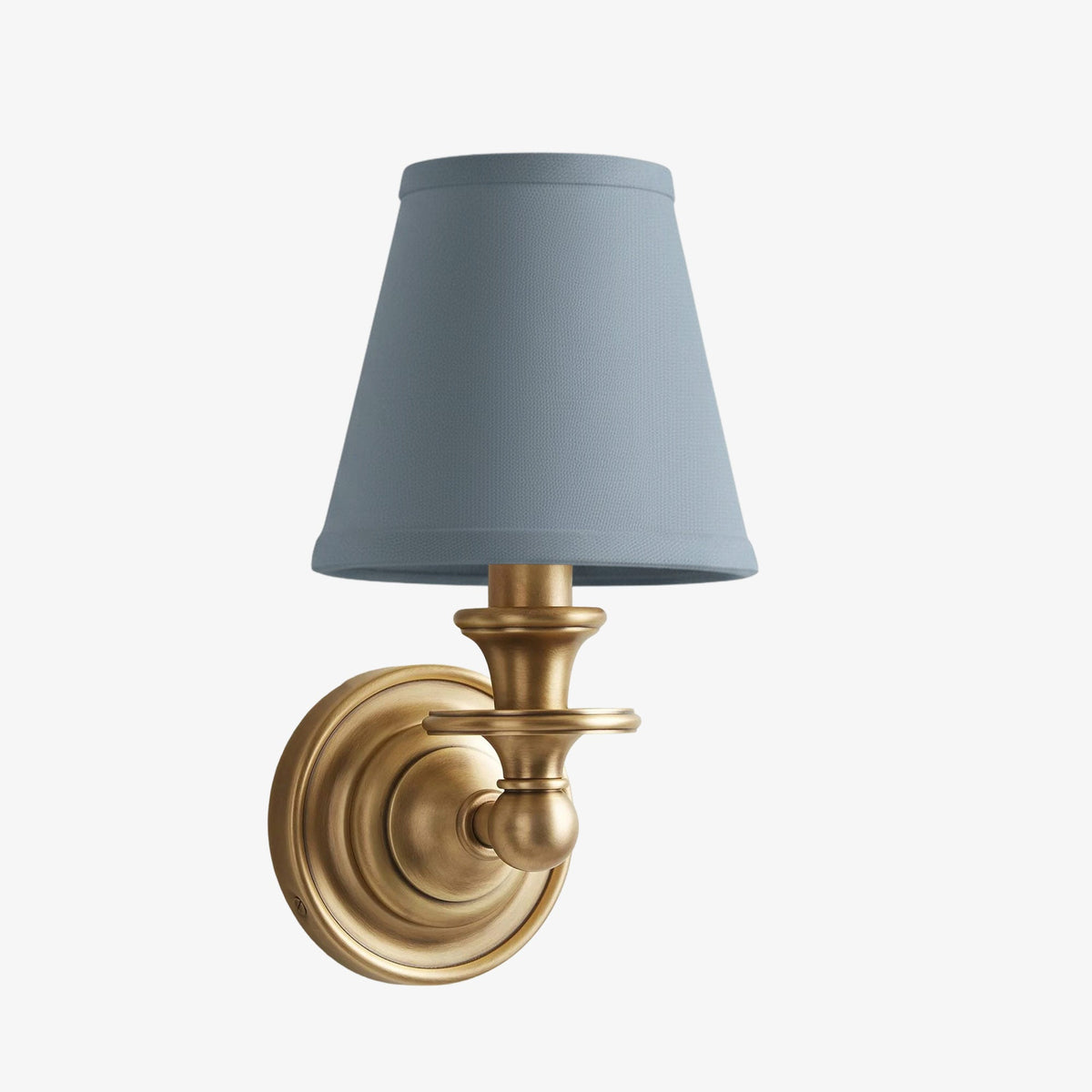 Drum Shade Wall Sconce – Fabric Sconce Light for Cozy Cottage Lighting
