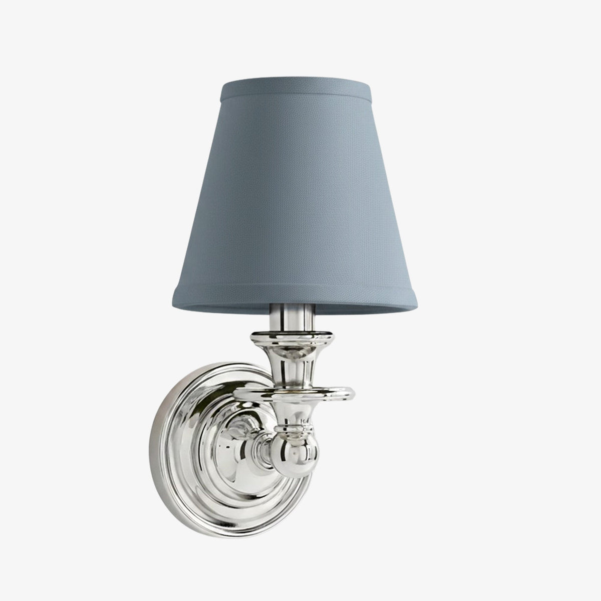 Drum Shade Wall Sconce – Fabric Sconce Light for Cozy Cottage Lighting