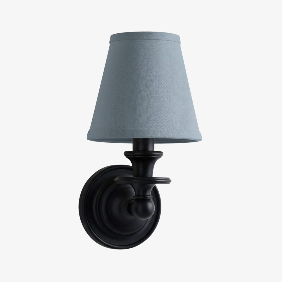 Drum Shade Wall Sconce – Fabric Sconce Light for Cozy Cottage Lighting