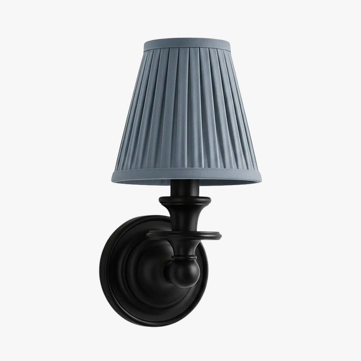 Drum Shade Wall Sconce – Fabric Sconce Light for Cozy Cottage Lighting