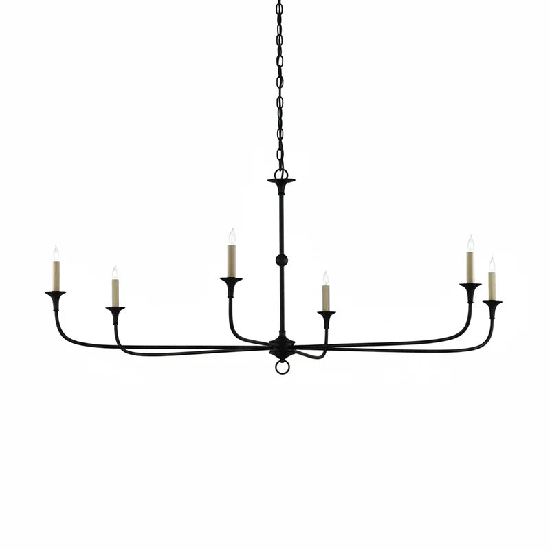 Unity Classic Vintage European Style Mid-century Bronze Chandelier