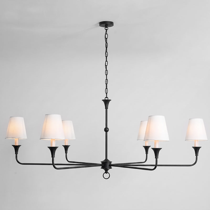 Unity Classic Vintage European Style Mid-century Bronze Chandelier