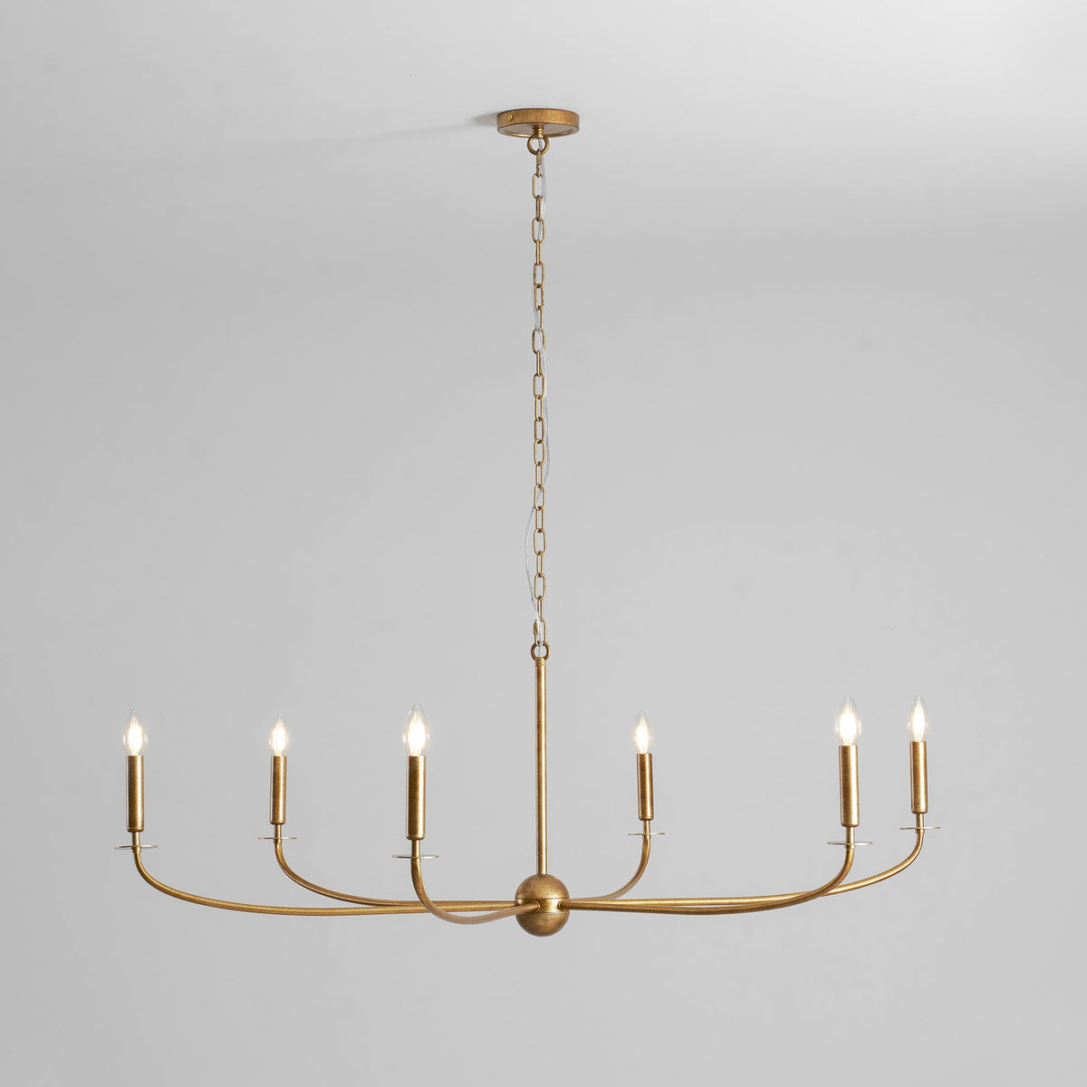Grand Candle-style Farmhouse Chandelier