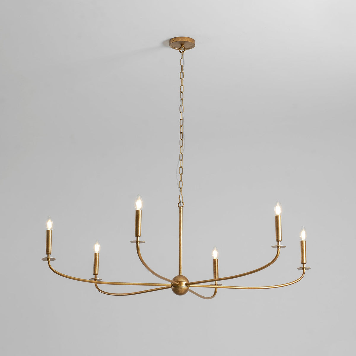 Grand Candle-style Farmhouse Chandelier