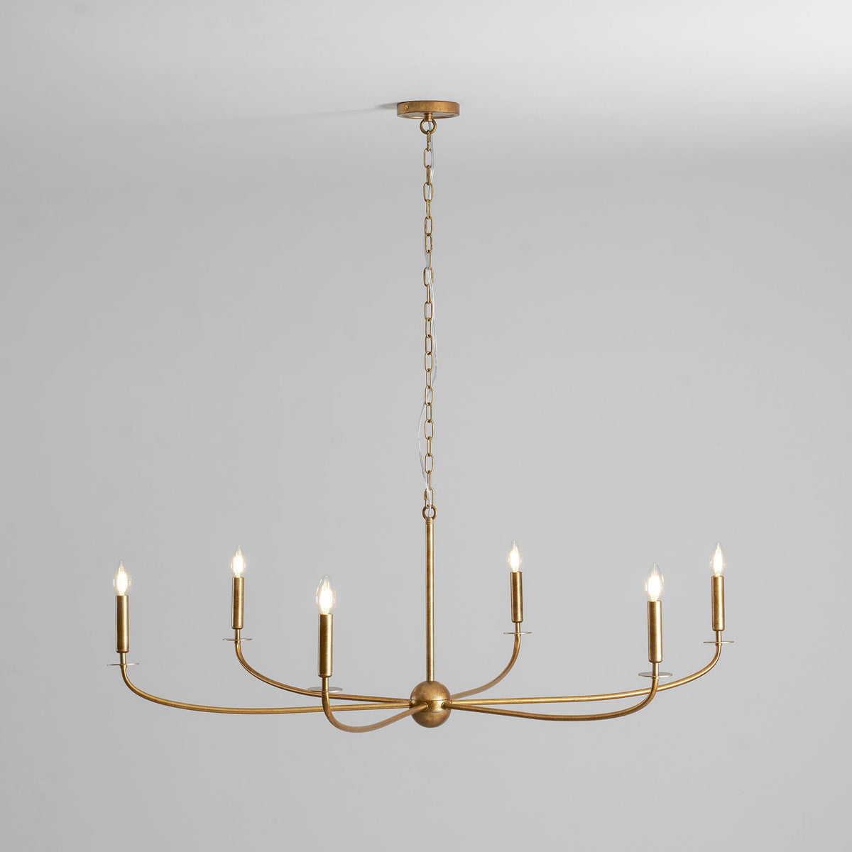 Grand Candle-style Farmhouse Chandelier