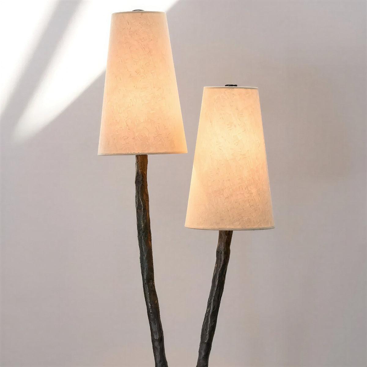 Dual Shade Table Lamp For Living Room