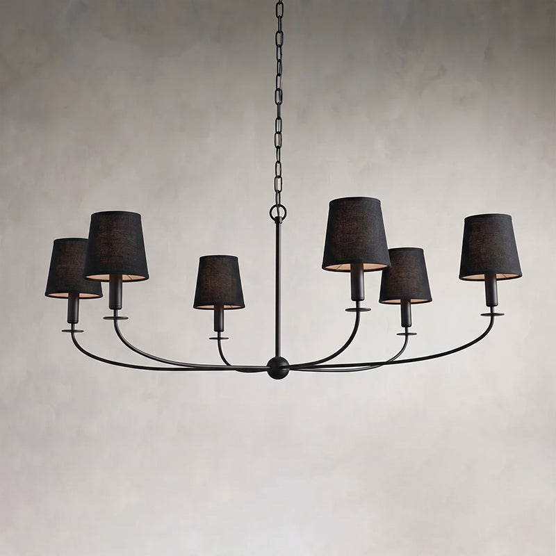 Grand Candle-style Farmhouse Chandelier