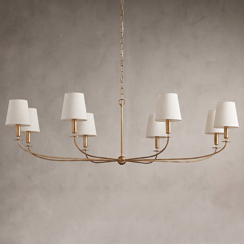 Grand Candle-style Farmhouse Chandelier