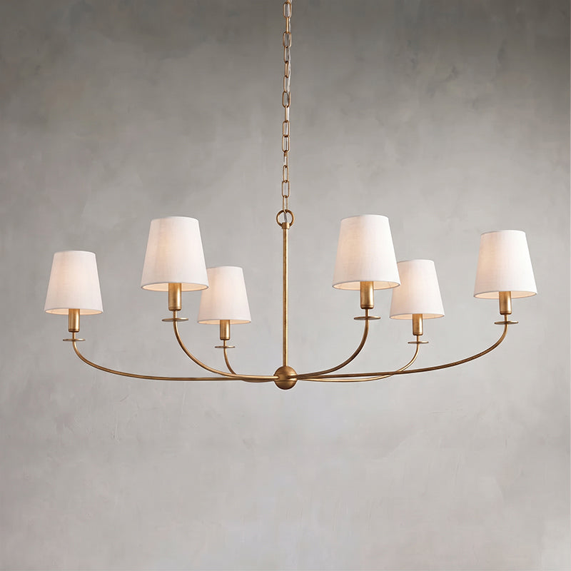 Grand Candle-style Farmhouse Chandelier