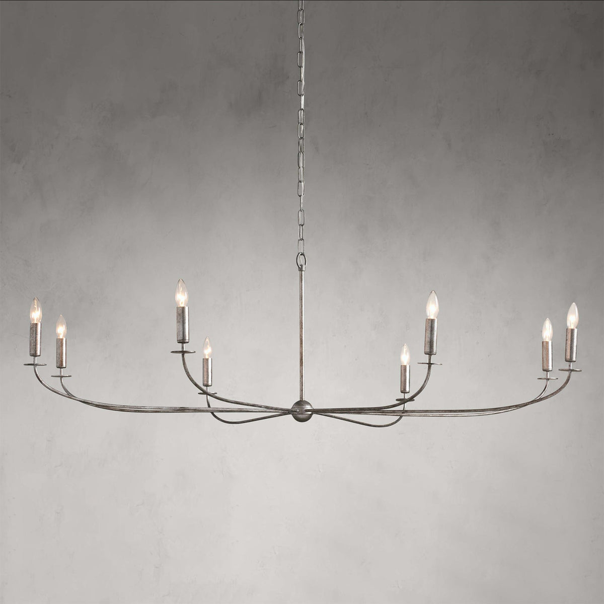 Grand Candle-style Farmhouse Chandelier